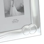 Silver photo frame wedding rings 33cm 5