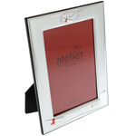 Graduation silver photo frame 19cm 1