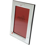 Graduation silver photo frame 19cm 3