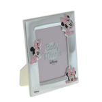 Silver plated photo frame for girls Baby Minnie Mouse 19cm 3