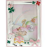 Silver Plated Pink Photo Frame with Turtle 2