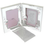 Photo frame with pink bear print kit 19cm 4