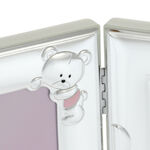 Photo frame with pink bear print kit 19cm 6