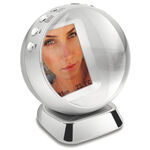 Round digital picture frame 1