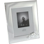 Rama foto nunta de argint 3 inimi 33cm 3