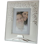 Silver wedding tree of life photo frame 4