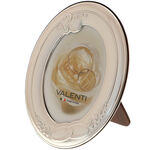 Silver Wedding Oval Photo Frame 2