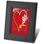 Leather picture frame10x15cm 2