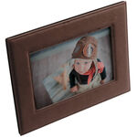 Leather Photo Frame Brown 1