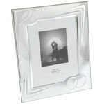 Wedding rings photo frame 25 years 33cm