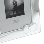 Wedding rings photo frame 25 years 33cm 7