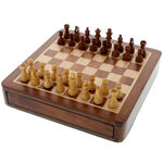 Elegant magnetic wooden chess 2