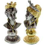 Sah exclusivist bronz placat cu aur 13