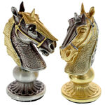 Exclusive gold-plated bronze chess 15