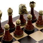 Exkluzív sakk fadoboz fiókkal 13