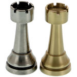 Exclusive chess in walnut wood and brass 42 cm 9