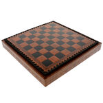 Exclusive chess brown floral leather 4