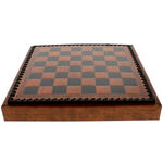Exclusive chess brown floral leather 5