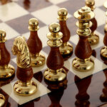 Luxury Line wooden chess 15