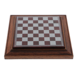 Elegáns mágneses sakk fa tartóval 17 cm 9