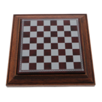 Elegáns mágneses sakk fa tartóval 17 cm 10