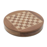 Exclusive Magnetic Chess Set with drawer Maple and Acacia wood 4