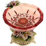 Ashtray with Luxurious Flowers 1