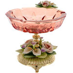 Ashtray with Luxurious Flowers 2