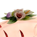 Ashtray with Luxurious Flowers 4