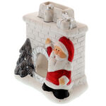 Fireplace with Santa 2