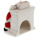 Fireplace with Santa 3