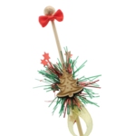 Set 10 Bețe Moș Nicolae cu figurine 40cm 7