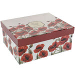 Set of 2 coffee cups with poppies 7