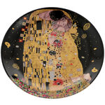 Set 2 cani cu farfurii Gustav Klimt: Sarutul 6