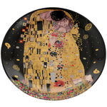 Set 2 cani cu farfurii Gustav Klimt: Sarutul 6