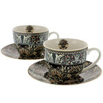 Set of 2 William Morris cups: Leaves