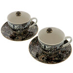 Set of 2 William Morris cups: Leaves 2