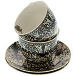 Set of 2 William Morris cups: Leaves 6