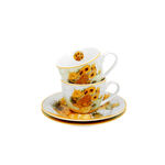 Set of 2 Van Gogh Sunflower espresso cups 90ml 4