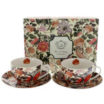 Set of 2 floral dream porcelain cups
