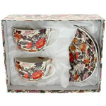 Set of 2 floral dream porcelain cups 6