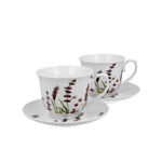 Lavender porcelain cups 250ml set of 2 2