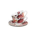 Set of 2 Royal Spring Roses porcelain cups 250ml 3