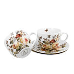 Set of 2 Zahra rose porcelain cups 250ml 3