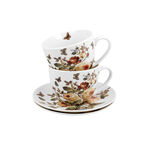 Set of 2 Zahra rose porcelain cups 250ml 4