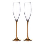 Champagne Flutes Elegance Gold 1