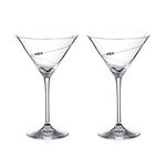 Set 2 Pahare Martini Cristal Silhouette