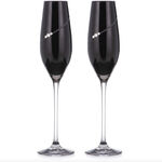 Cristal Black Silhouette Glasses 2