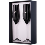 Cristal Black Silhouette Glasses 6