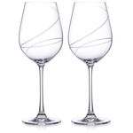 Set of 2 Chrystal wine glasses Aurora 1